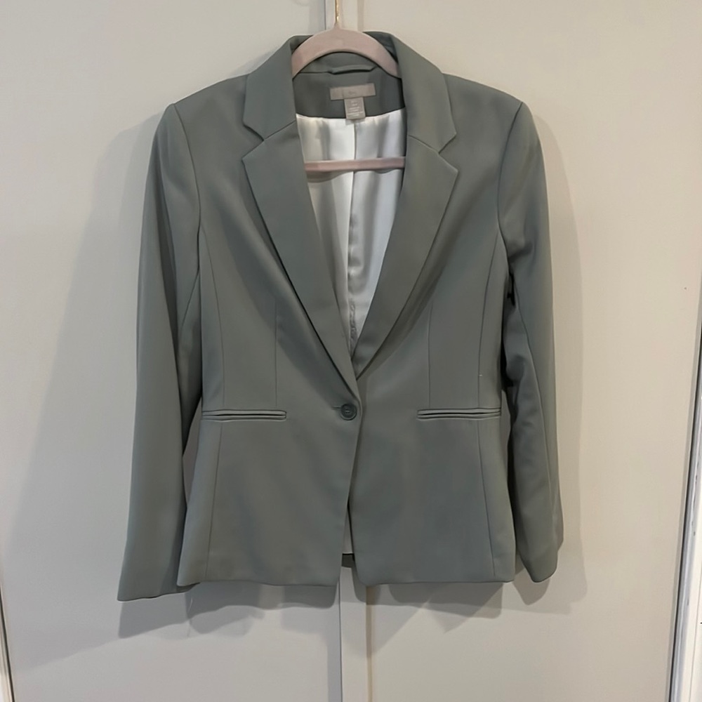 Sage green blazer